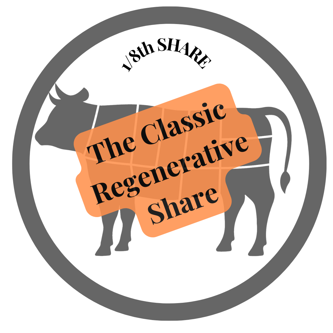 1/8 Beef Share, The Classic Regenerative
