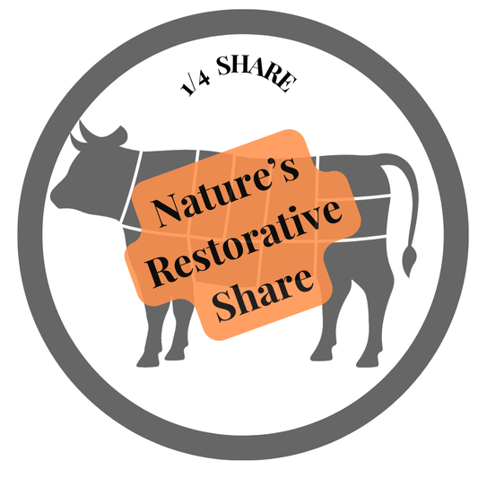 Beef Share – ¼ The Nature's Restorative Share