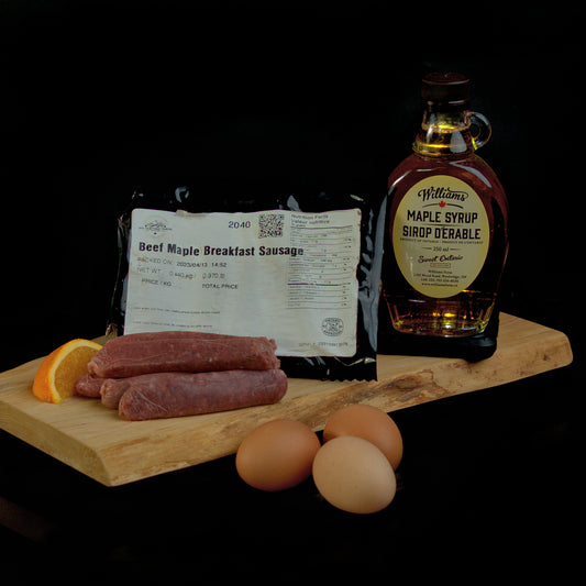 Beef - Grass-finished Maple Breakfast Sausage